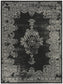Covor interior/exterior Antique Black/White 