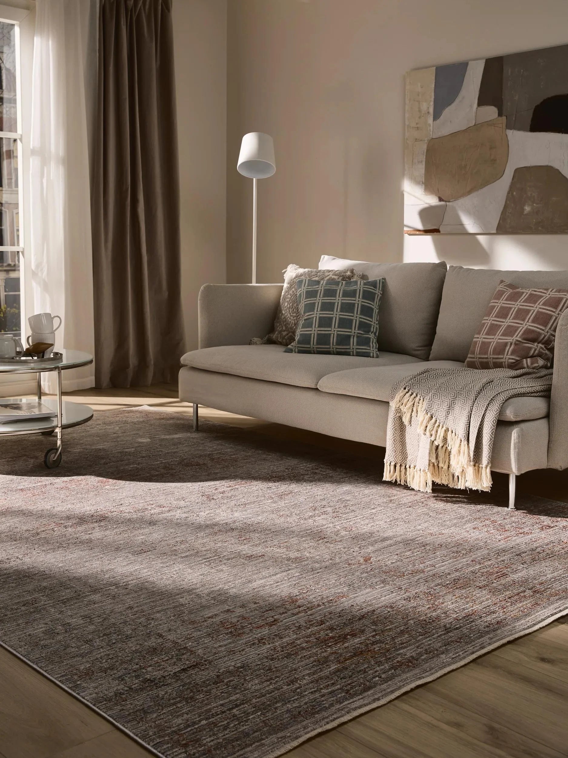 Covor Anwar Grey/Beige 
