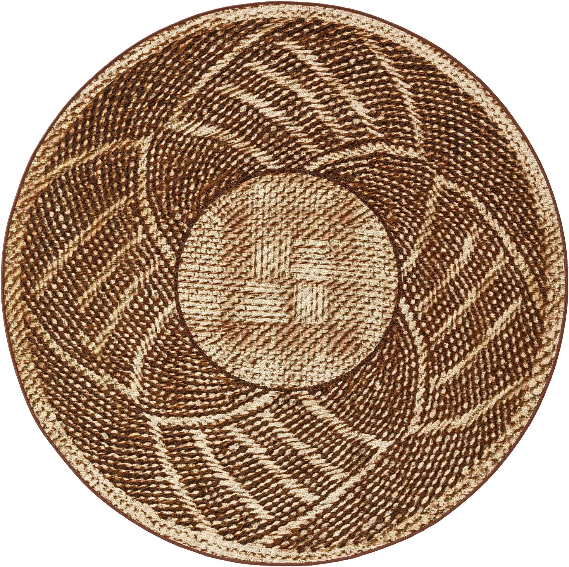 Covor rotund interior/exterior Artis Gold 