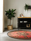Covor rotund interior/exterior Artis Red