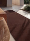 Covoraș îngust/preș - interior/exterior Arvea Red/Brown
