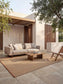 Covor interior/exterior Arvea Cream/Terracotta