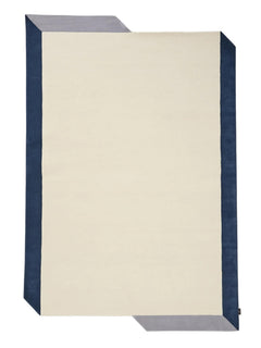 Covor de lână Aspect Cream/Blue