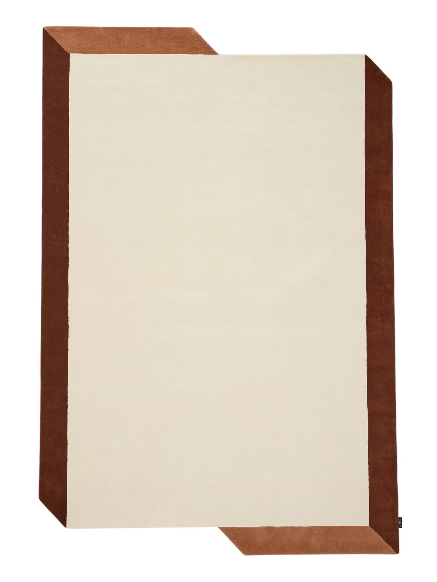 Covor de lână Aspect Cream/Red