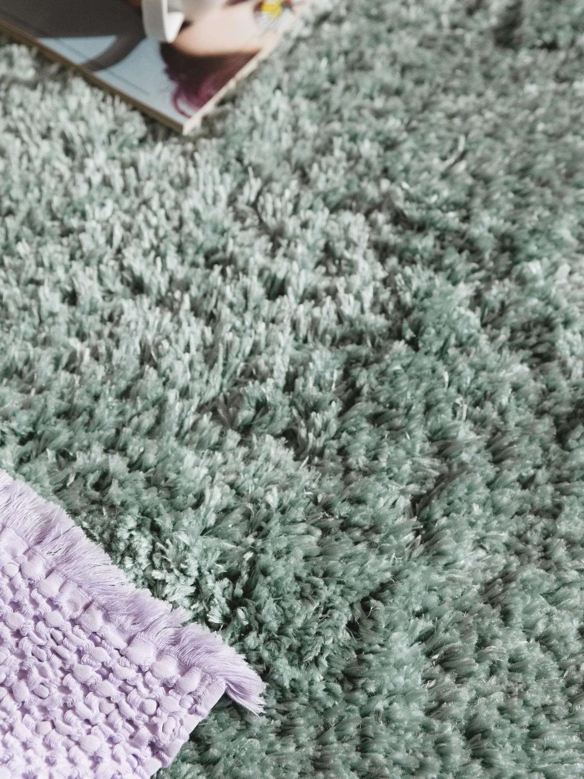 Covor Shaggy Ava Turquoise 