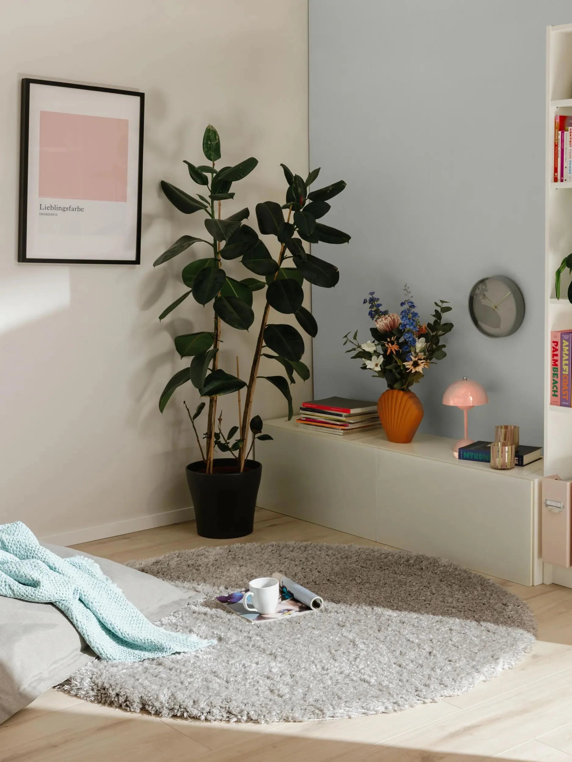 Covor Shaggy Ava Grey 