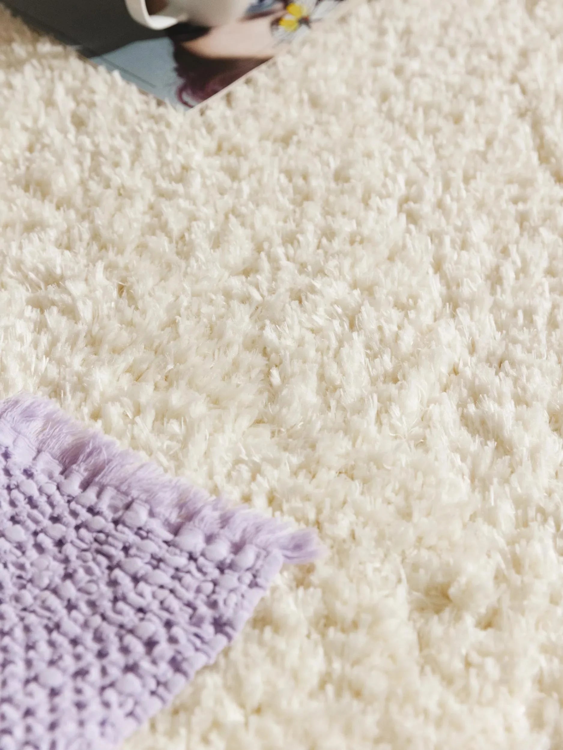 Covor Shaggy Ava Cream