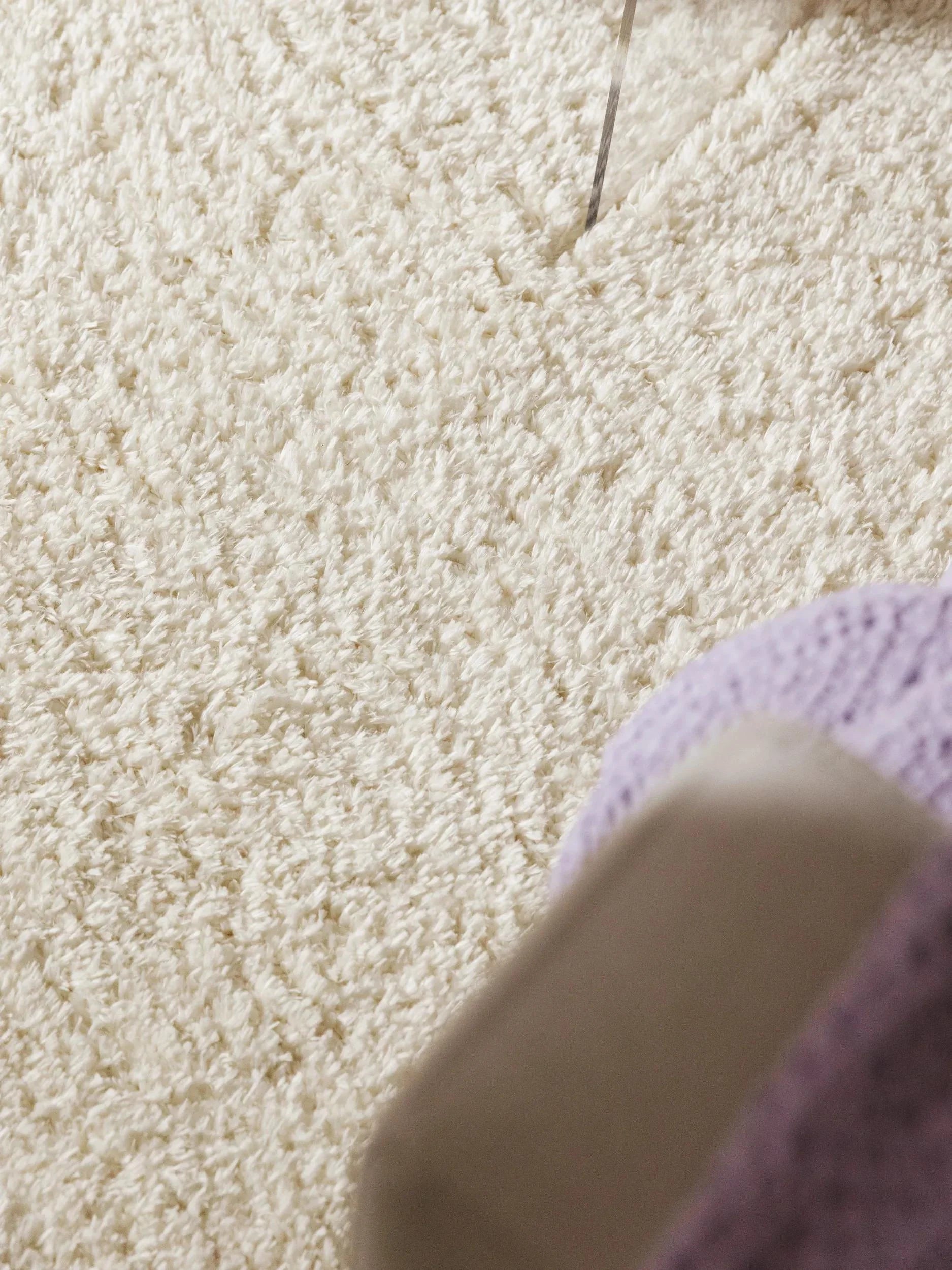 Covor Shaggy Ava Cream