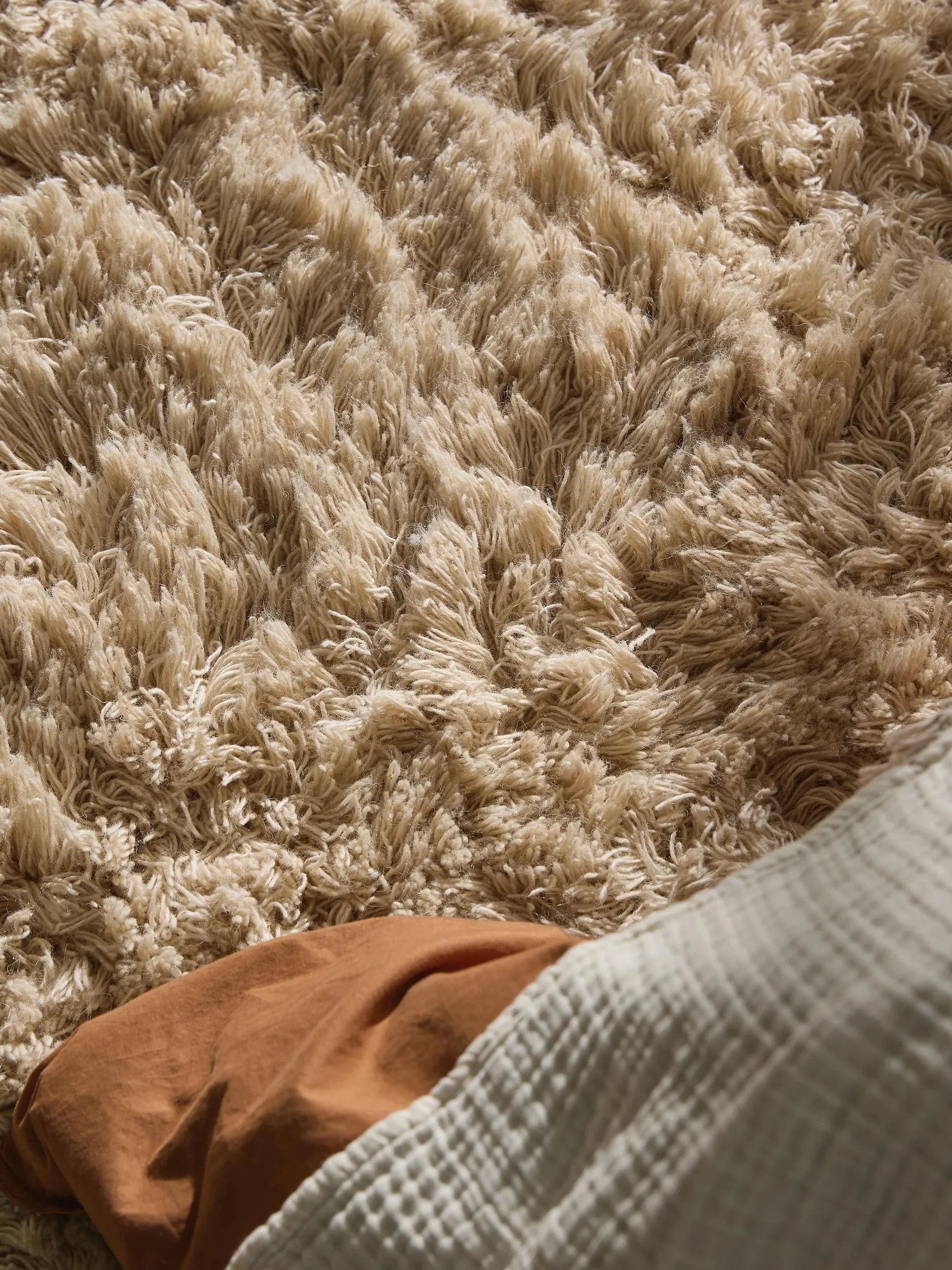 Covor de lână Baadal Beige
