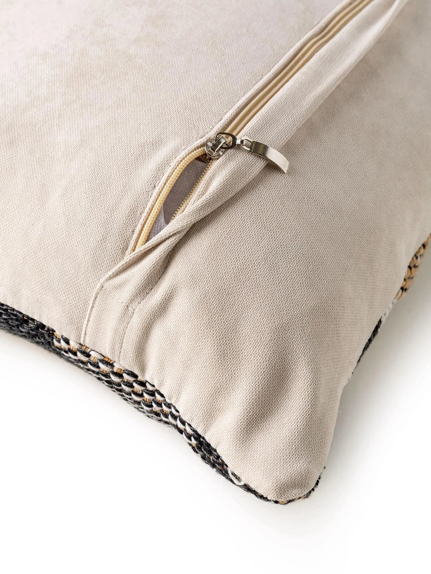 Față de pernă Barca Beige/Black 