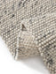 Traversă din lână Beads Light Grey 