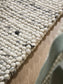 Traversă din lână Beads Light Grey 