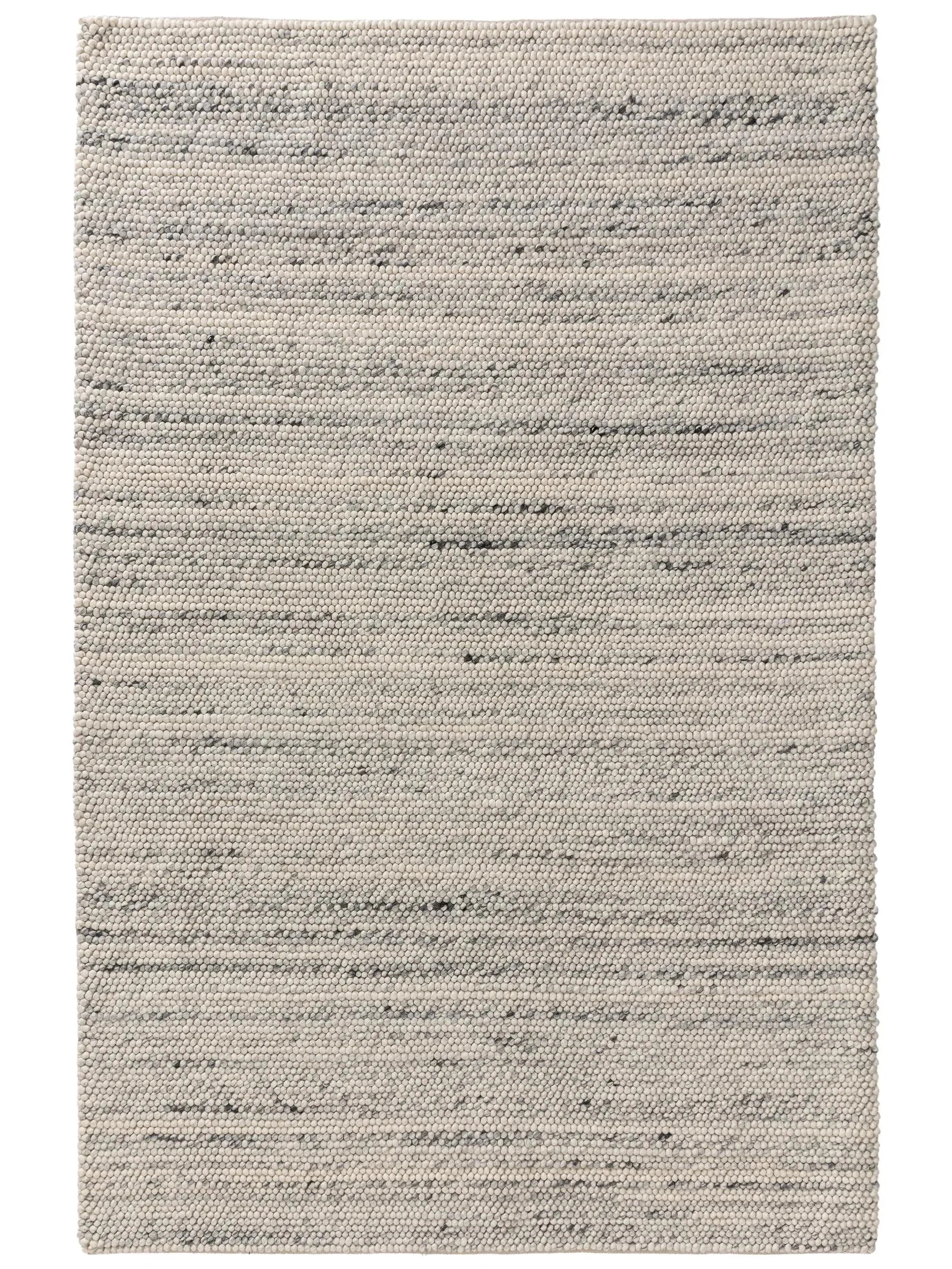 Covor de lână Beads Light Grey 