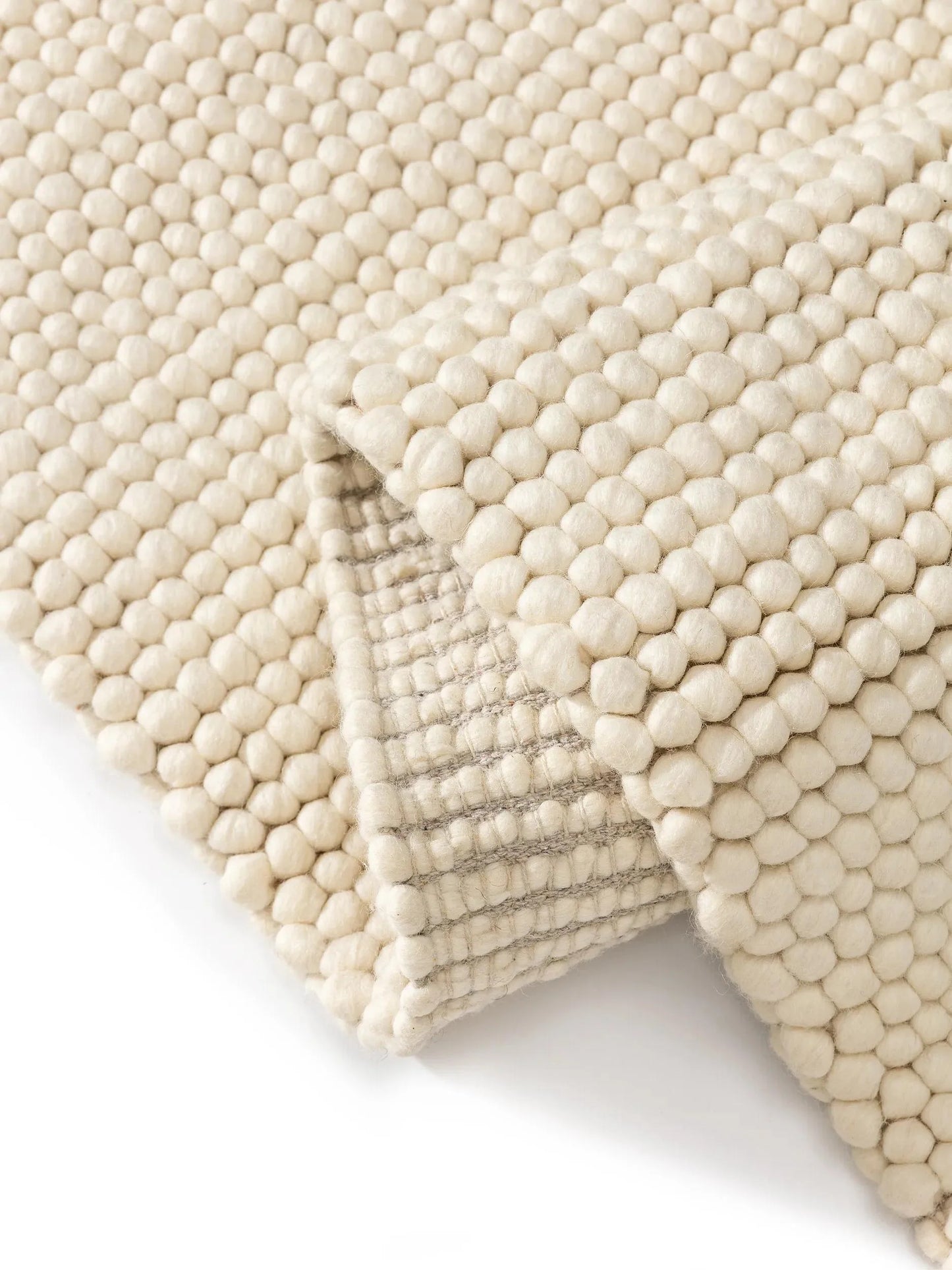 Traversă din lână Beads Cream 