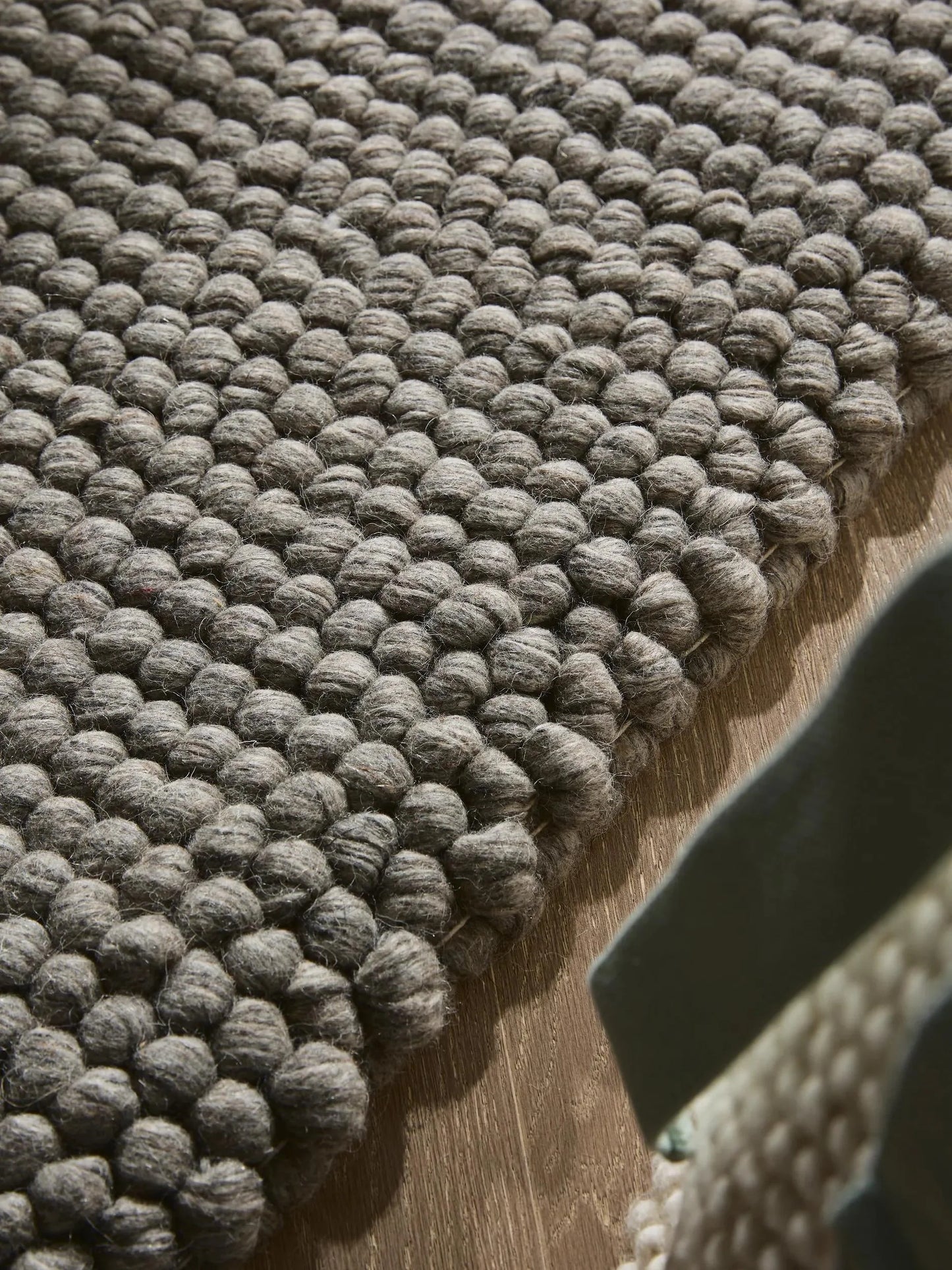Traversă din lână Beads Grey 