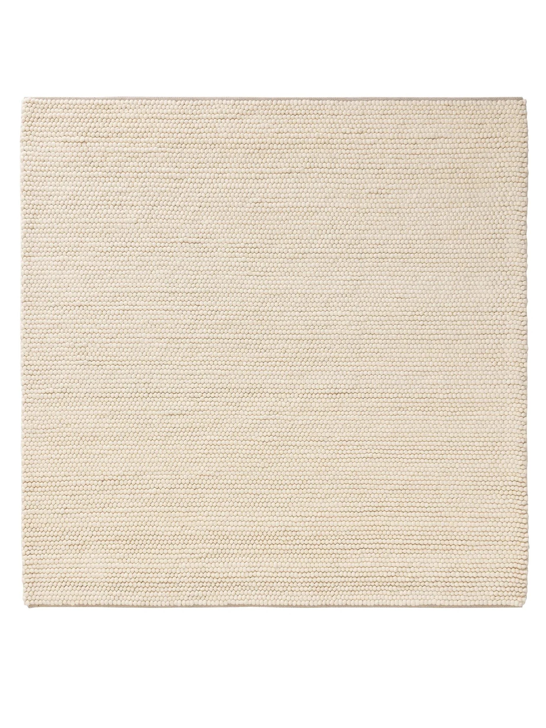 Covor de lână Beads Cream 