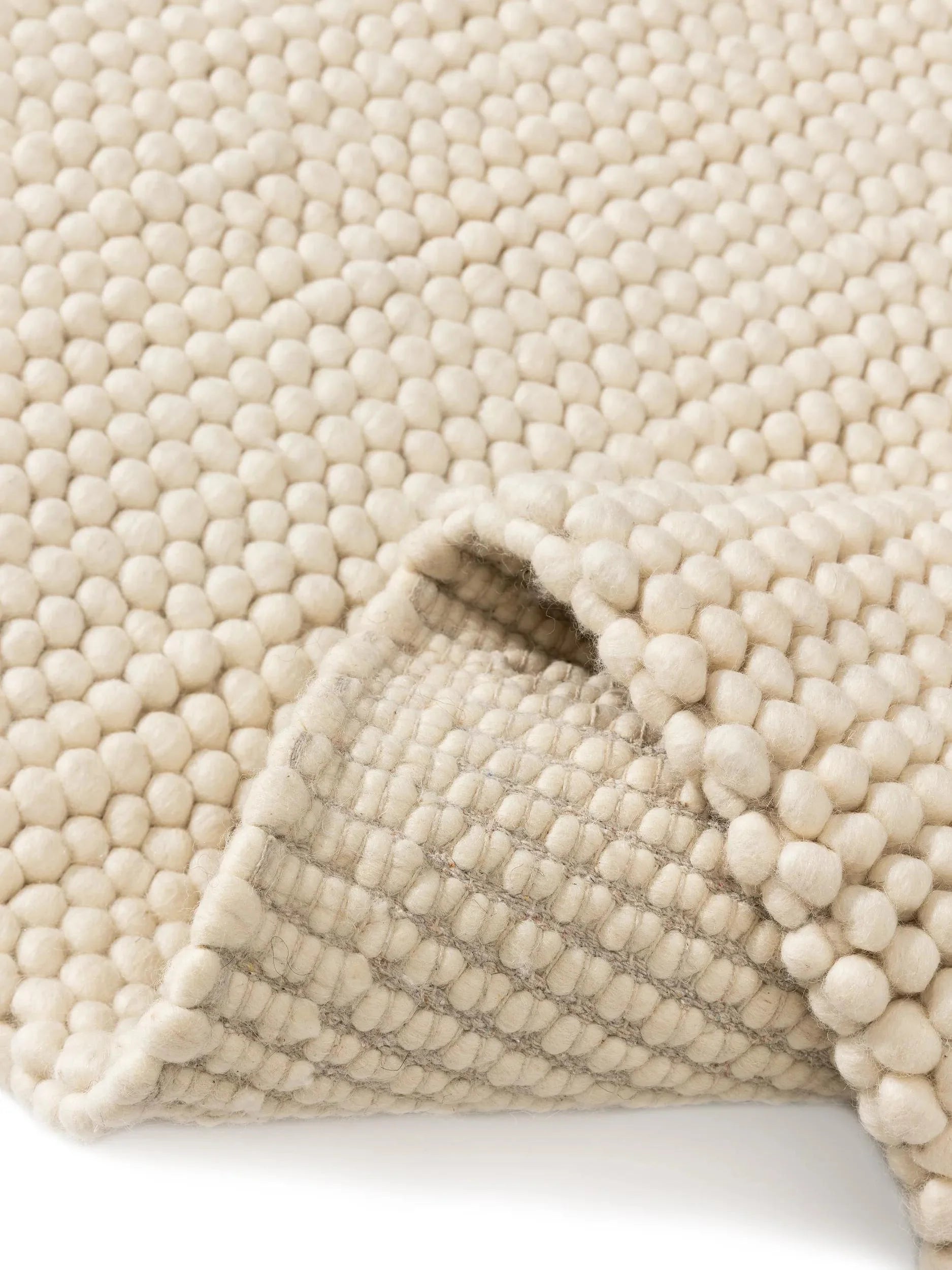 Covor de lână Beads Cream 