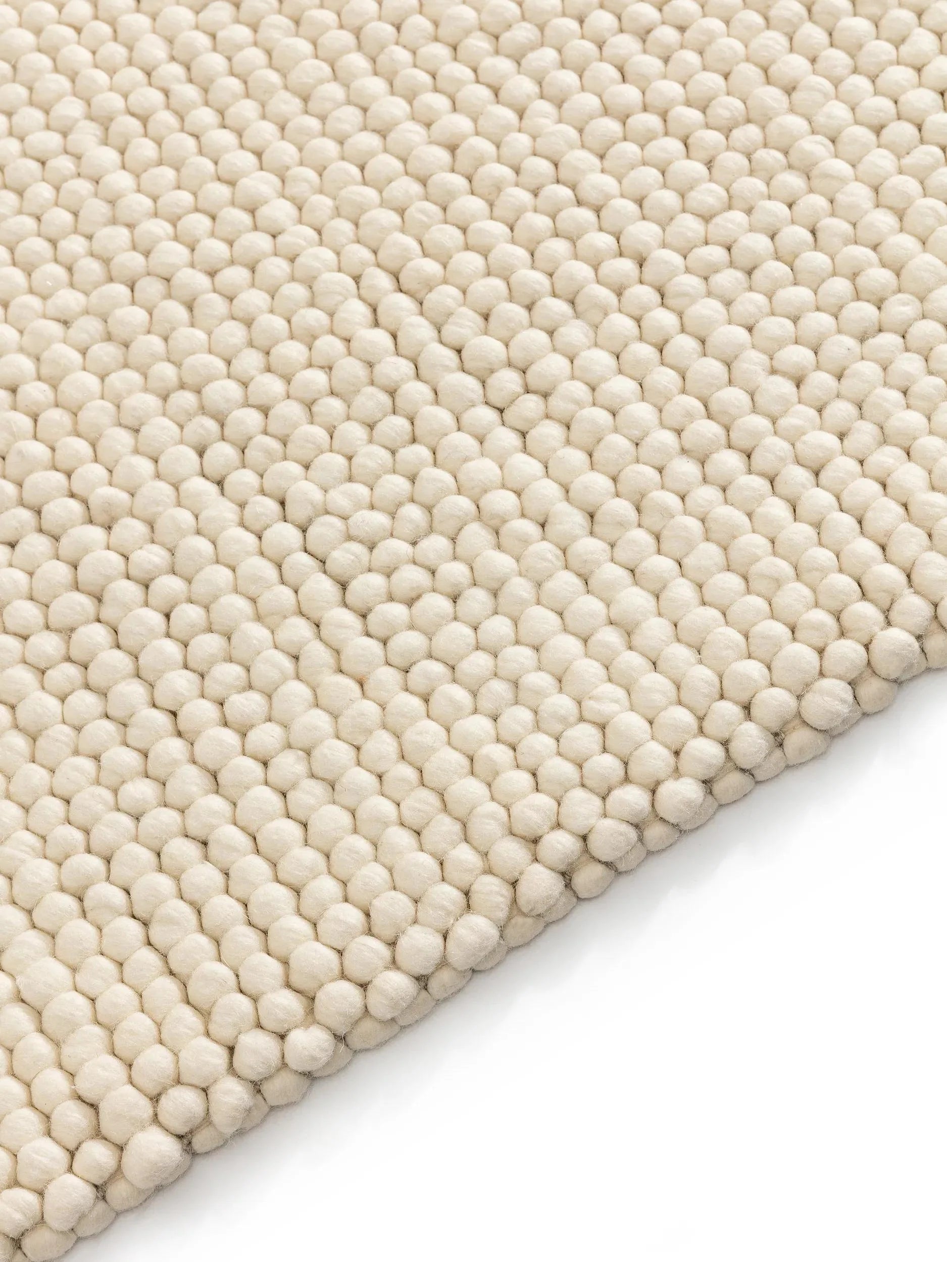 Traversă din lână Beads Cream 
