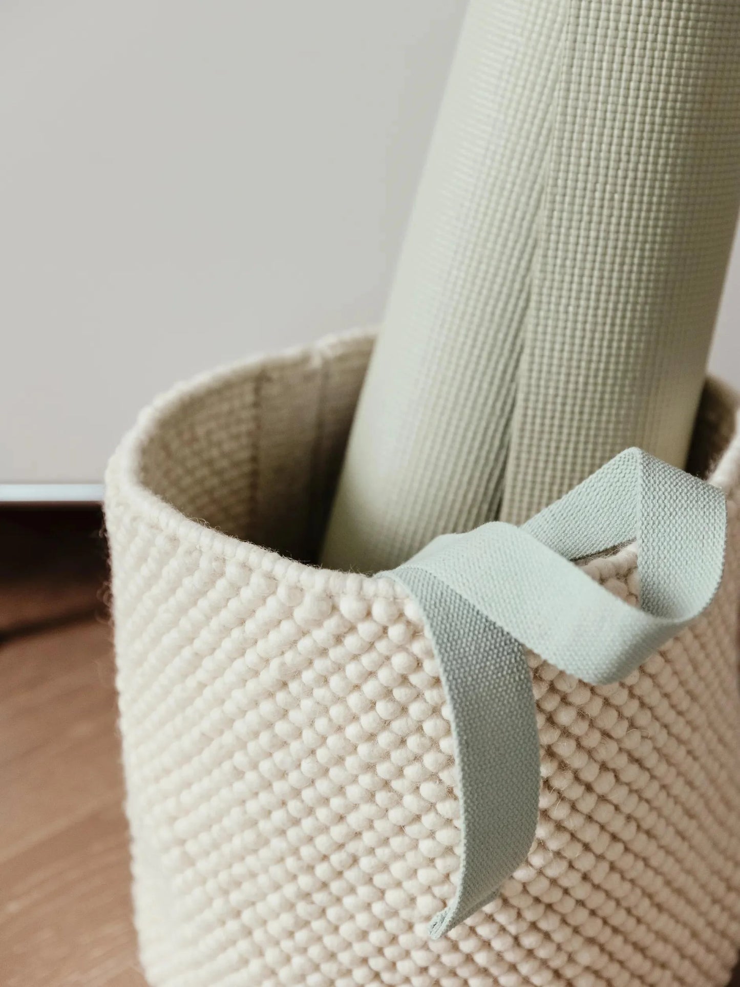 Coș Beads Cream