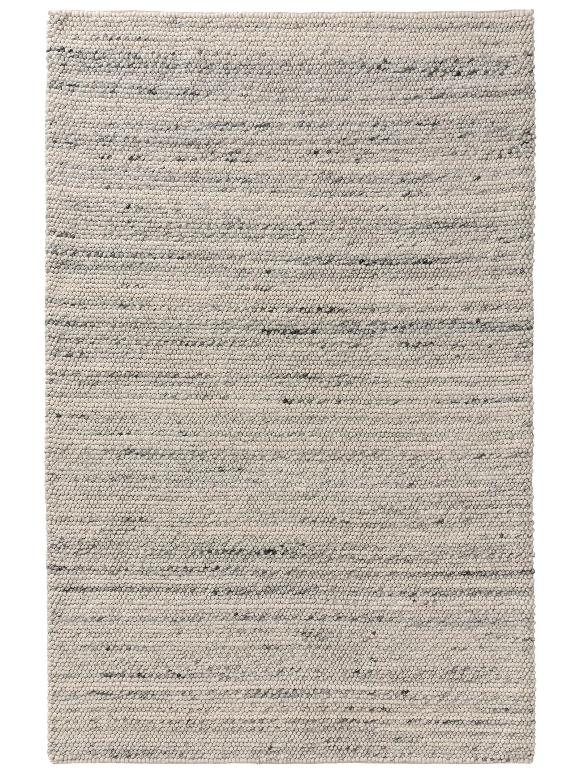 Covor de lână Beads Light Grey 