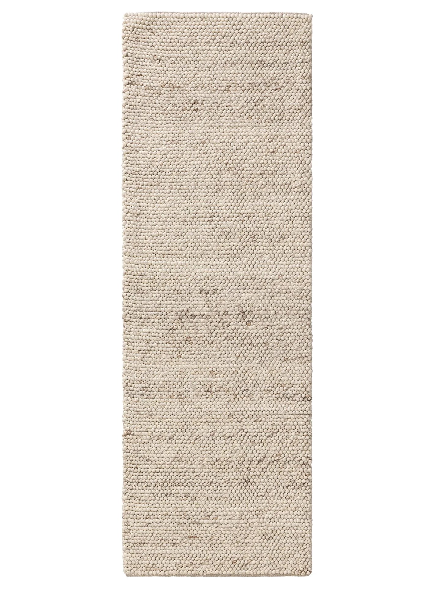 Traversă din lână Beads Beige 