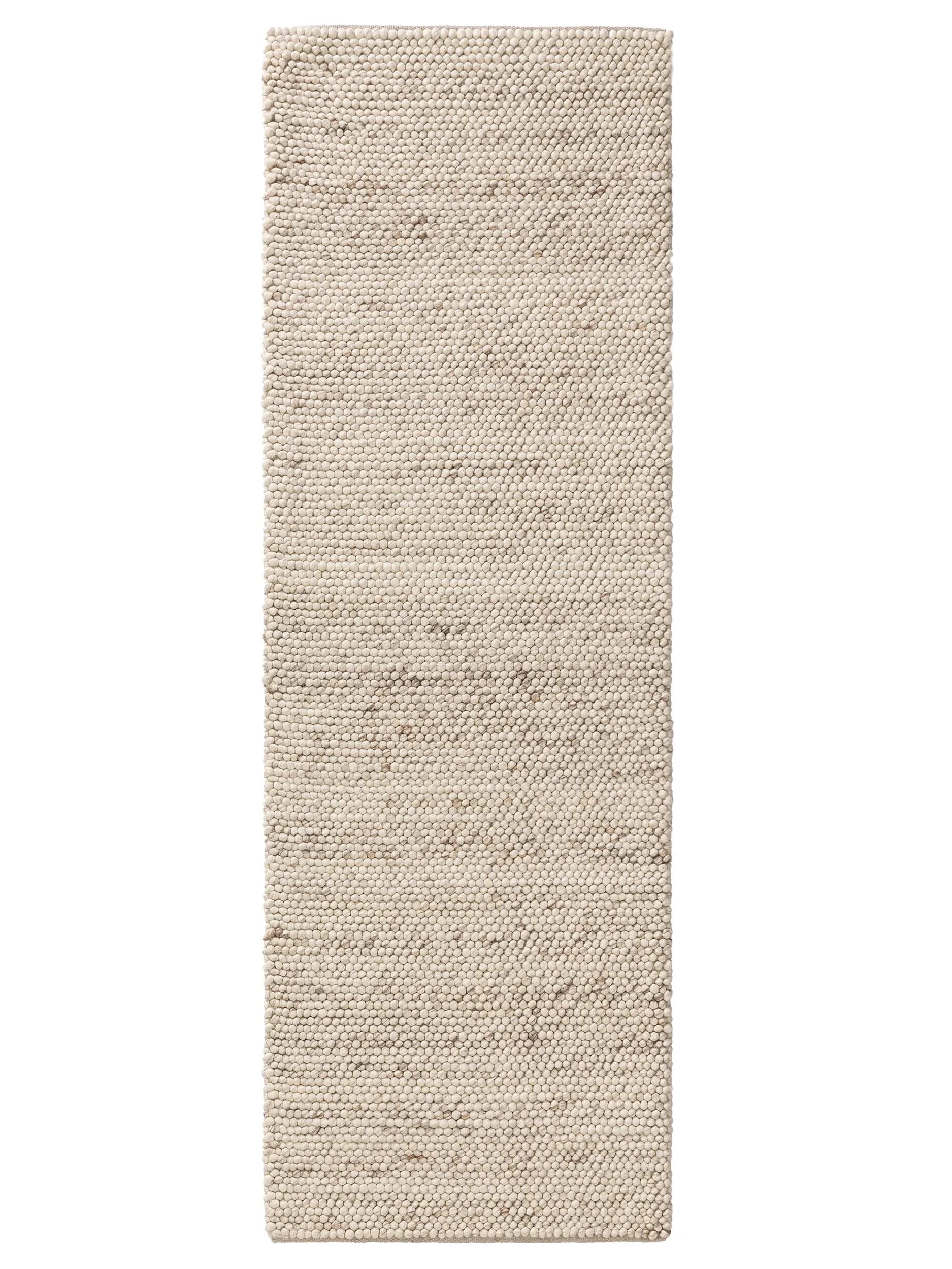 Traversă din lână Beads Beige 