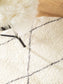 Shaggy Covor rotund Benno Cream