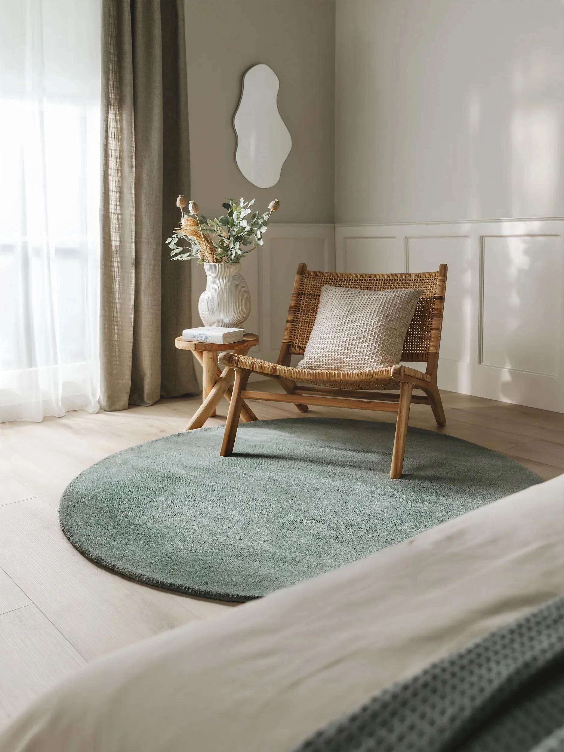 Covor rotund Covor Bent Green 