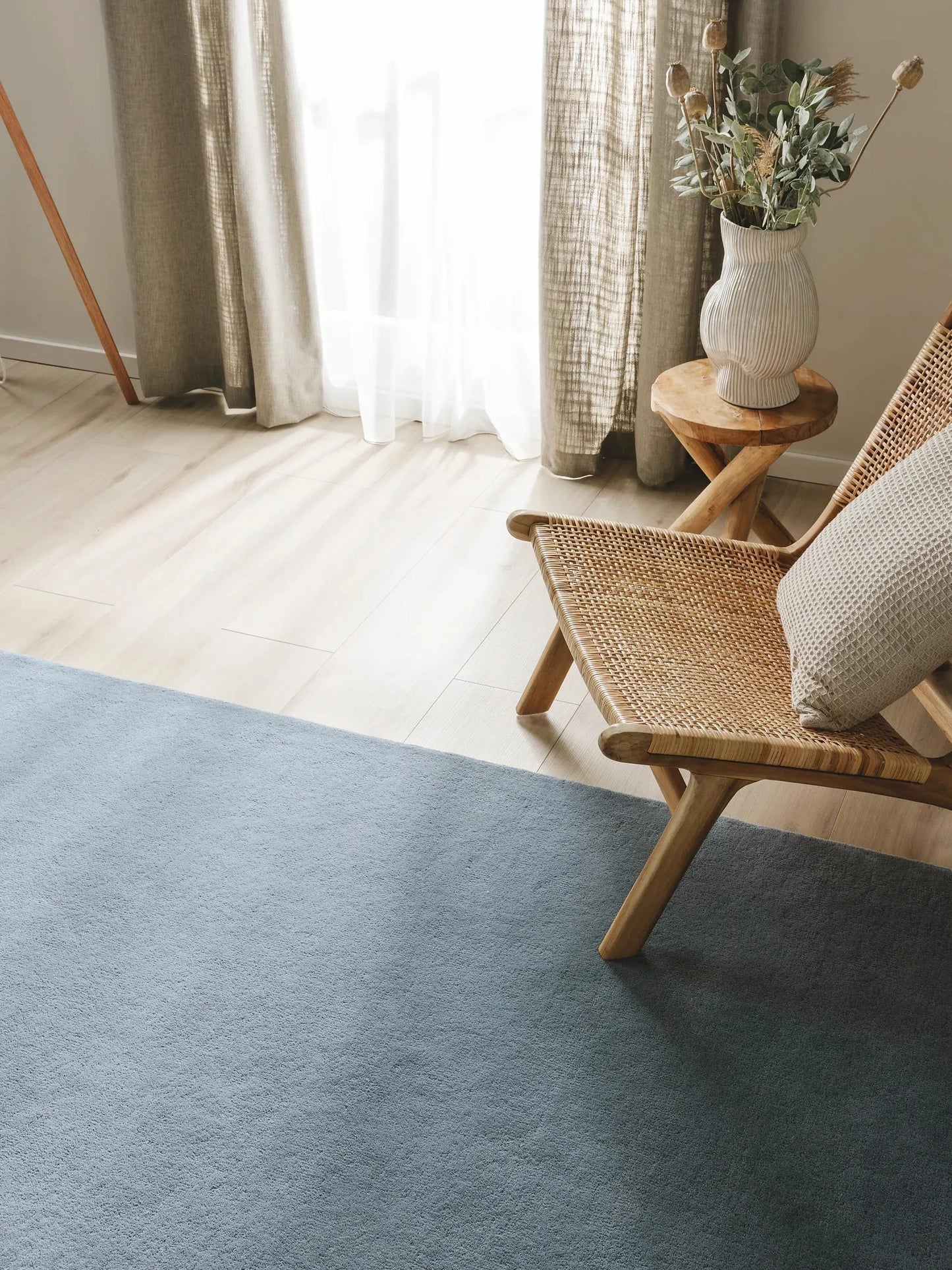 Covor de lână Bent Blue 