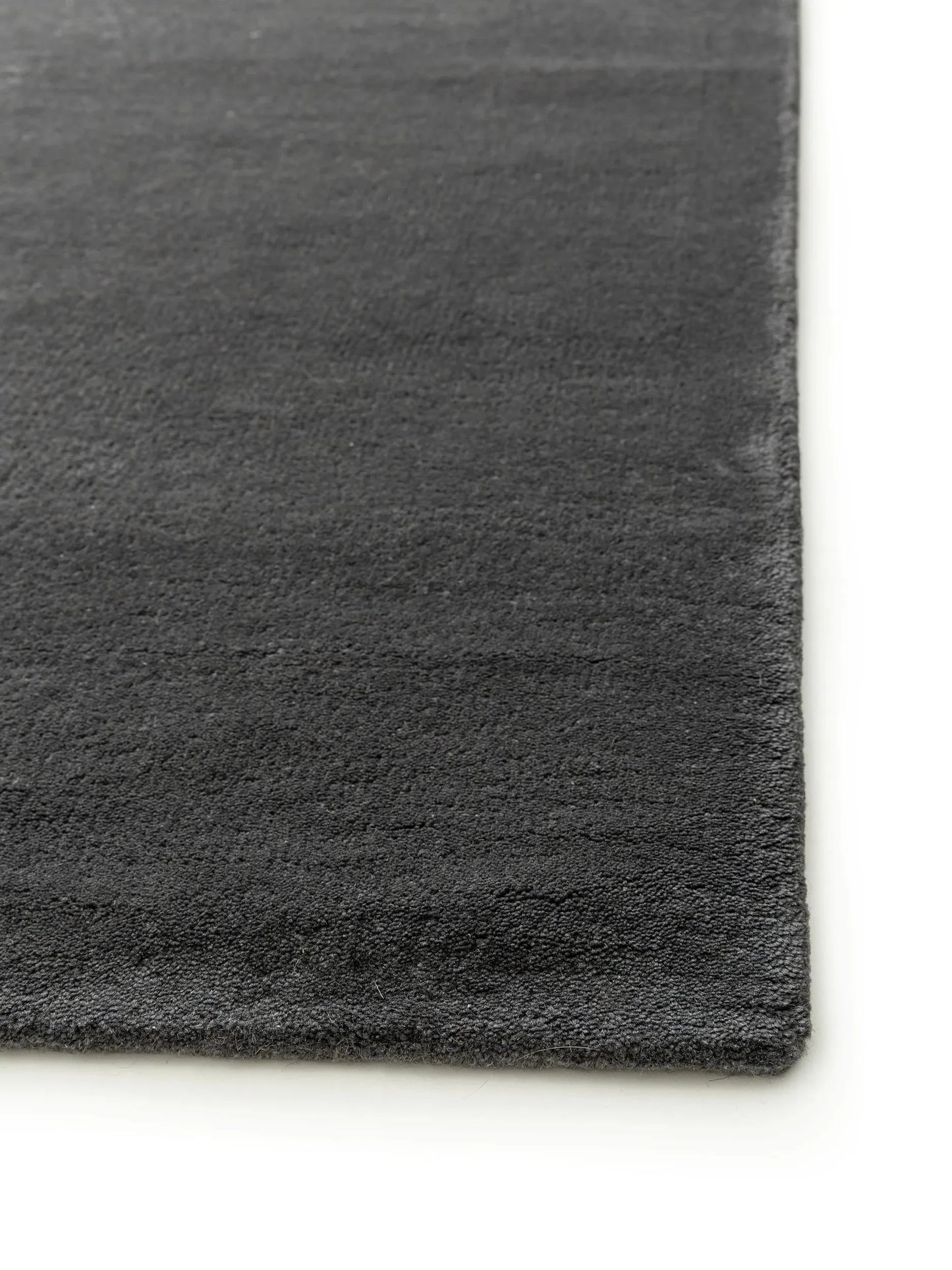 Traversă din lână Bent Charcoal