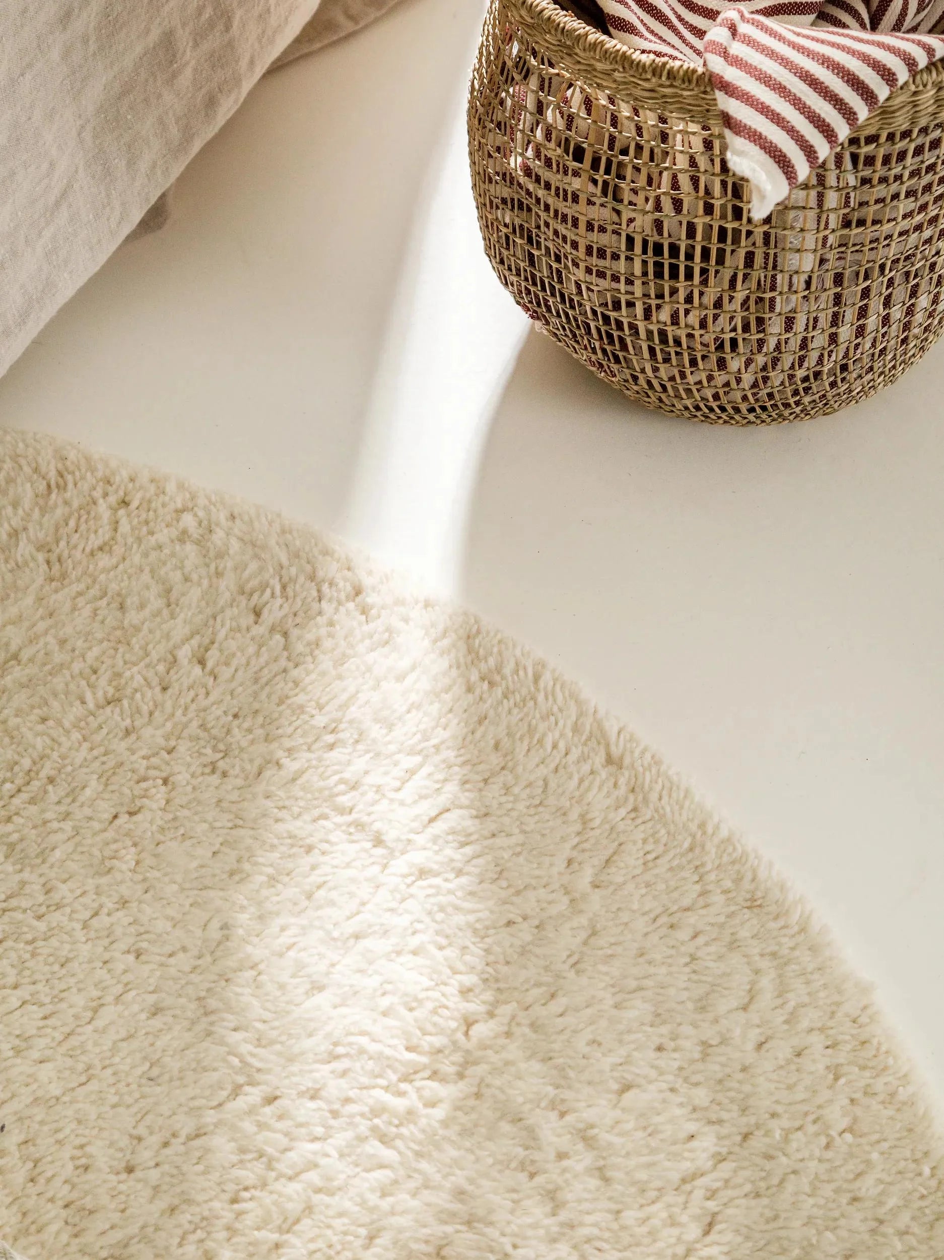 Covor de lână Berber Cream