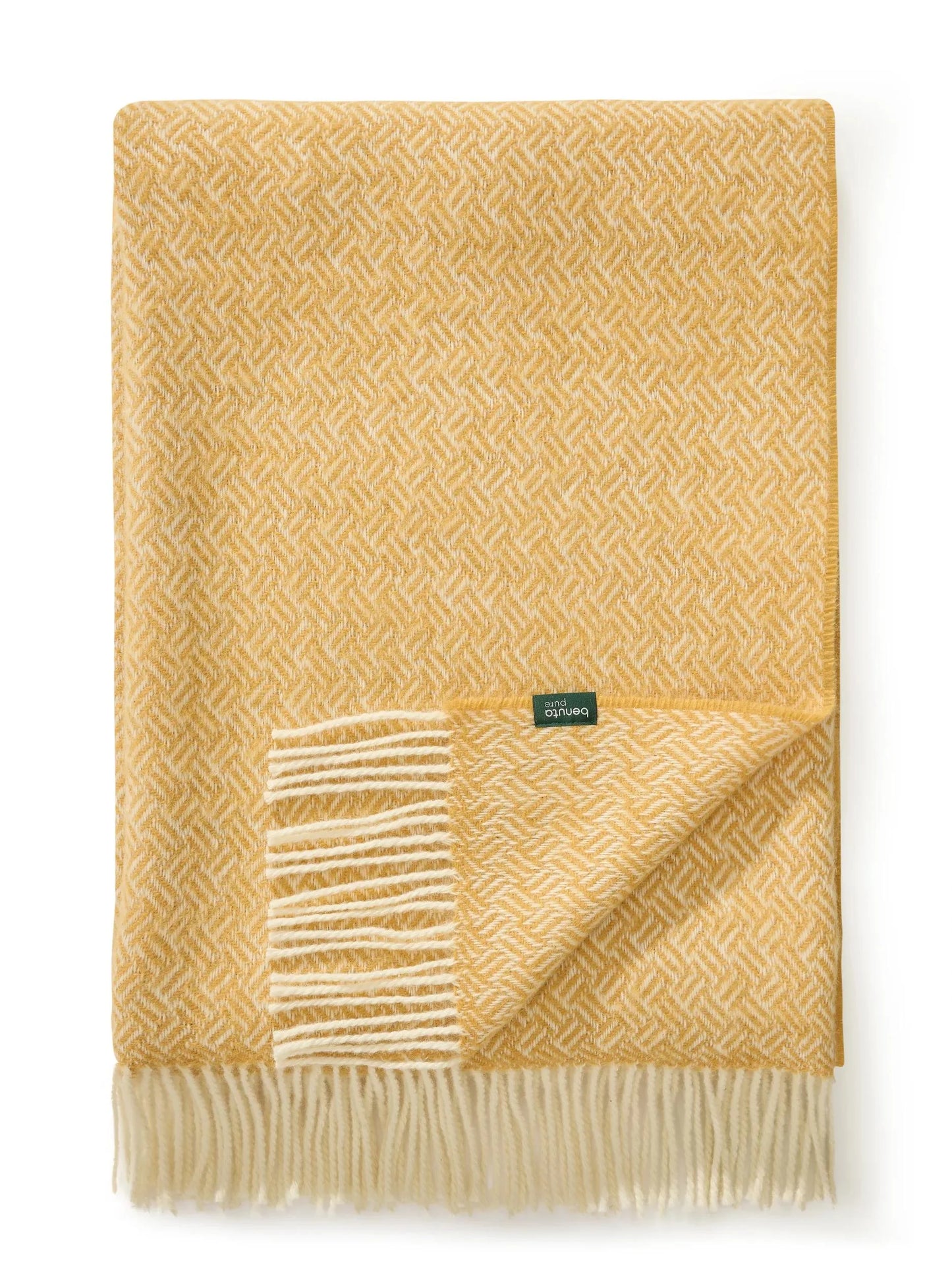 Wool Pătură Bianca Yellow