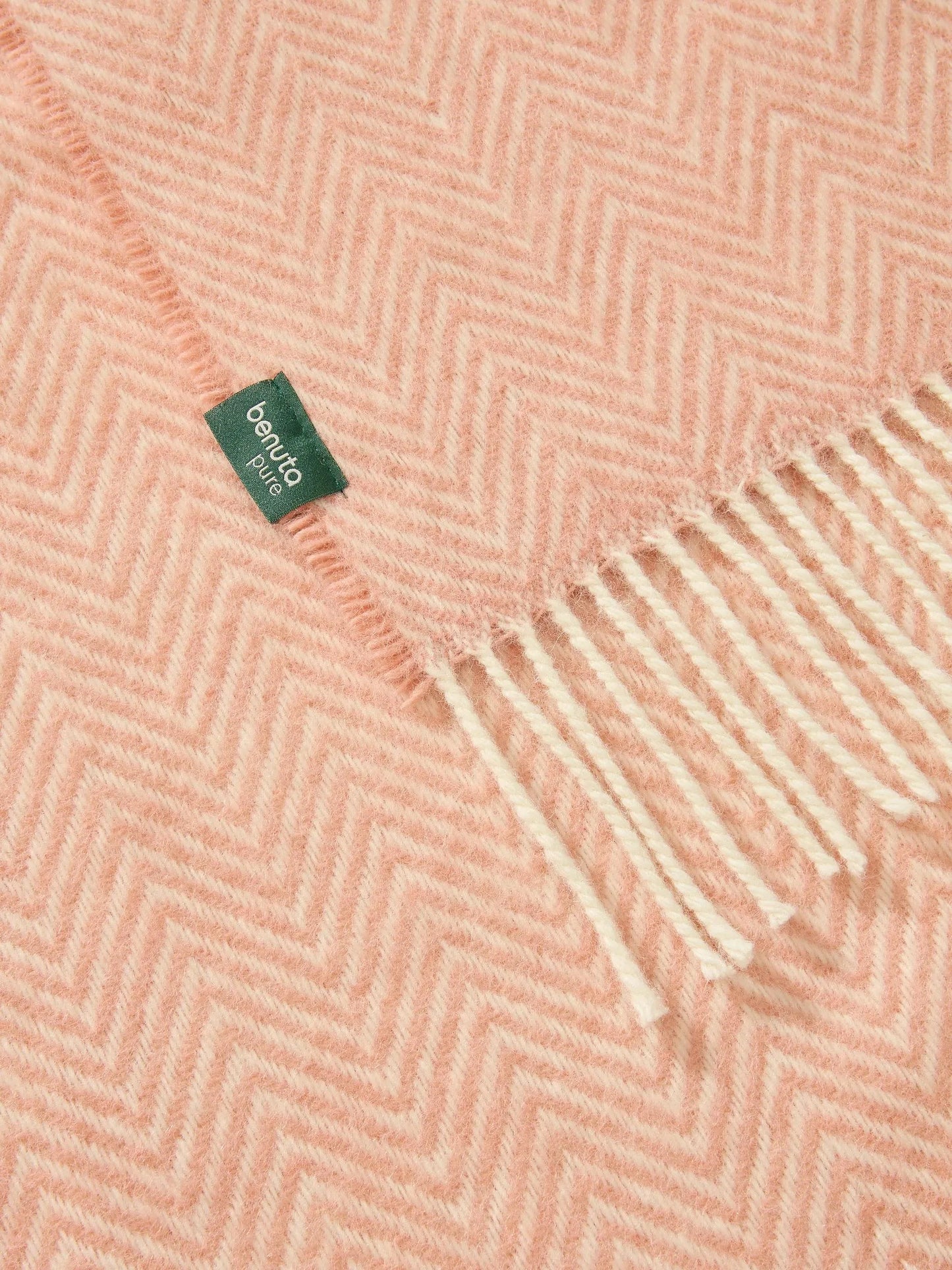 Wool Pătură Bianca Rose