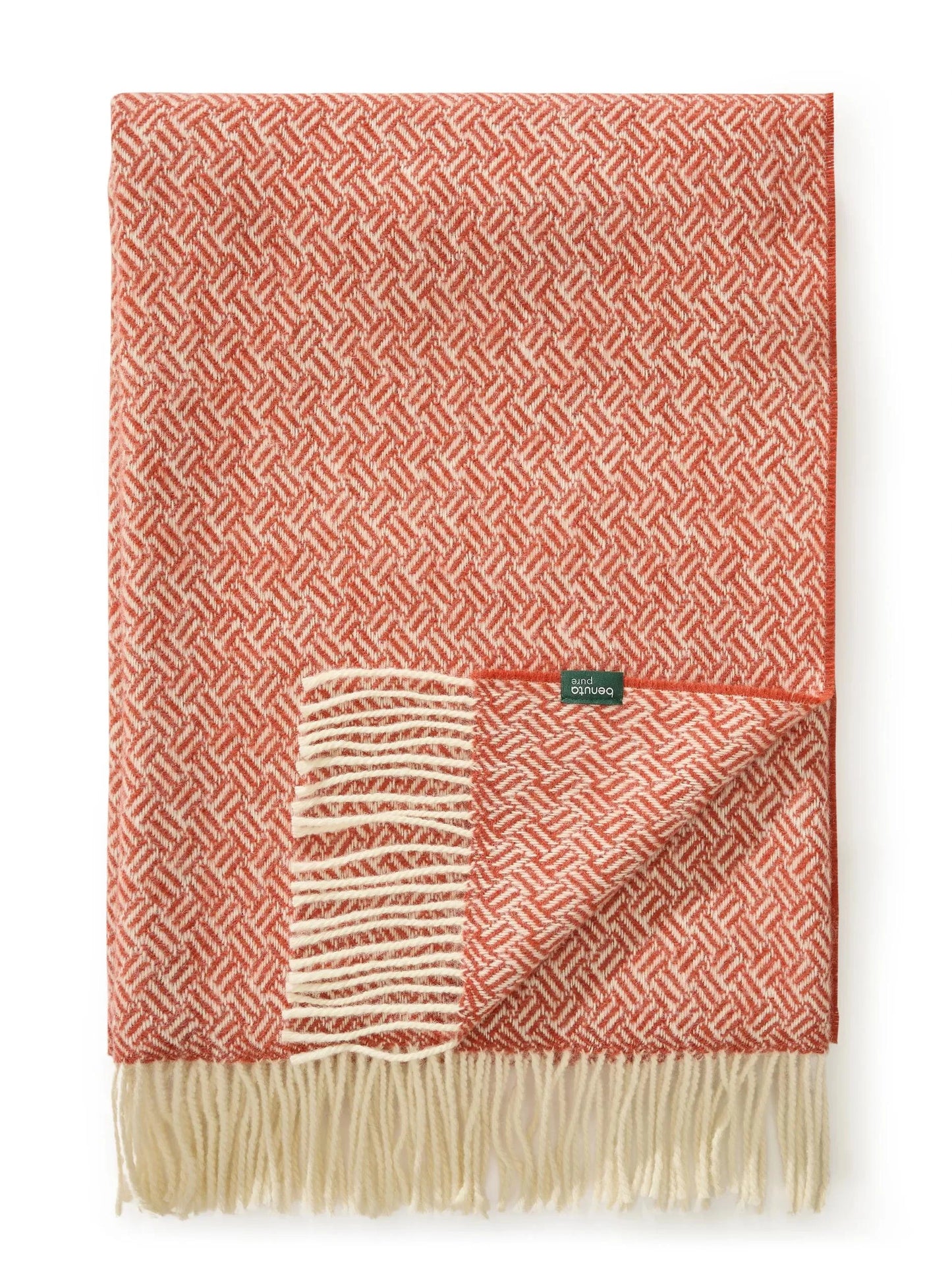 Wool Pătură Bianca Red