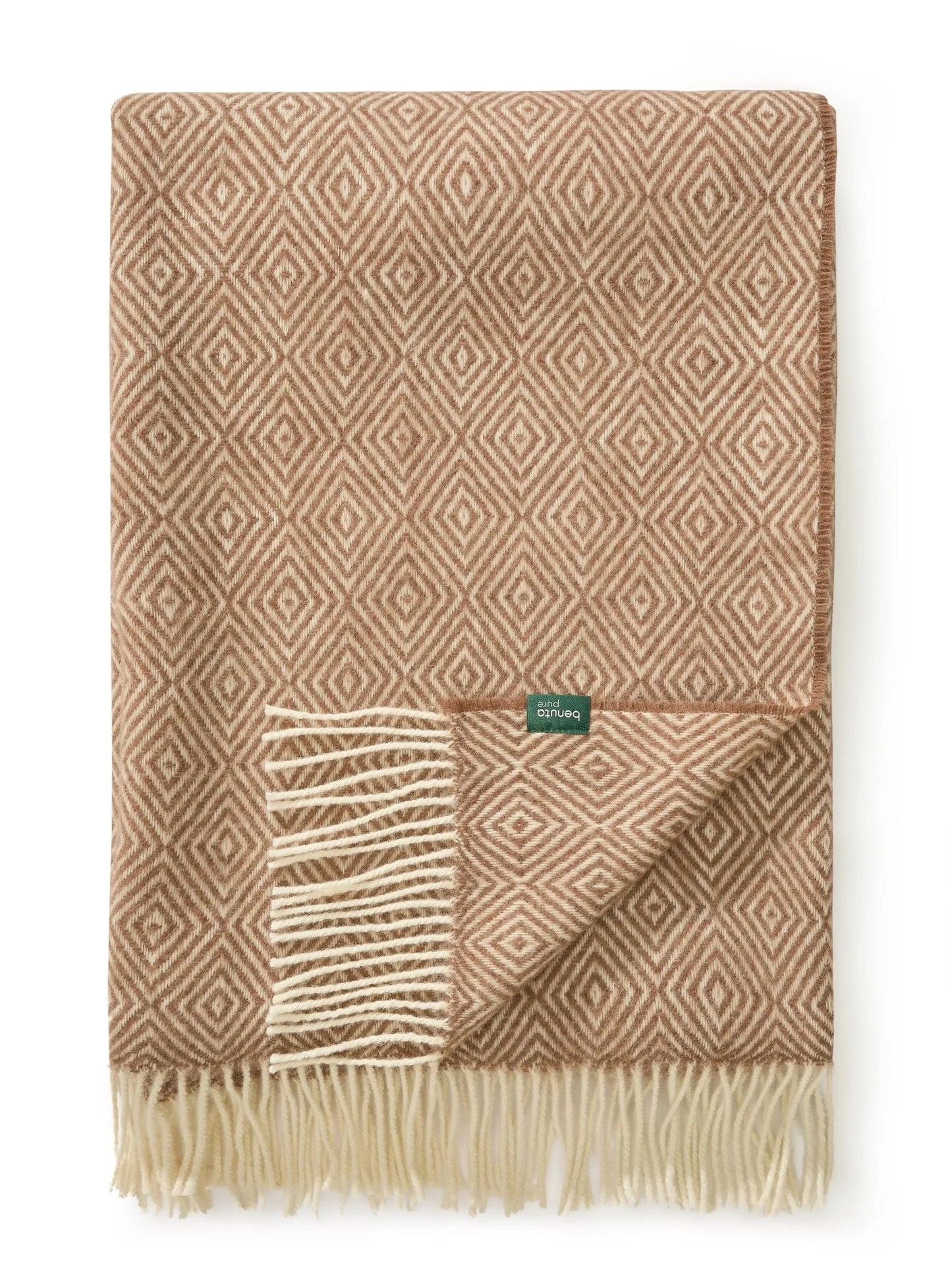 Wool Pătură Bianca Brown