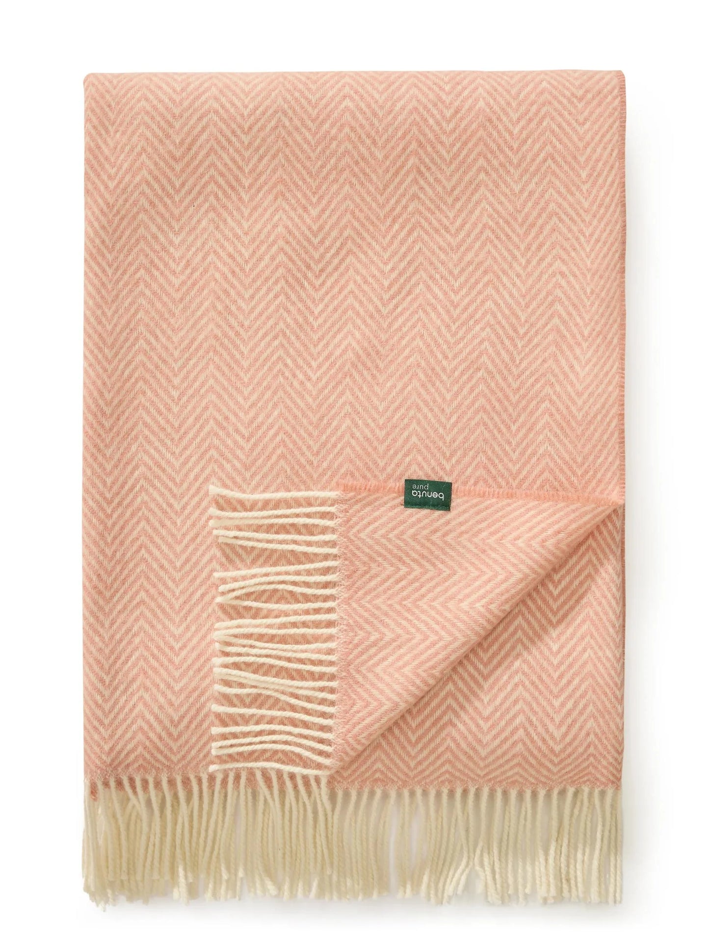 Wool Pătură Bianca Rose