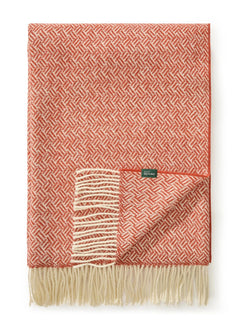Wool Pătură Bianca Red