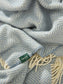 Wool Pătură Bianca Blue