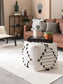 Pouf/taburet Bo Ivory