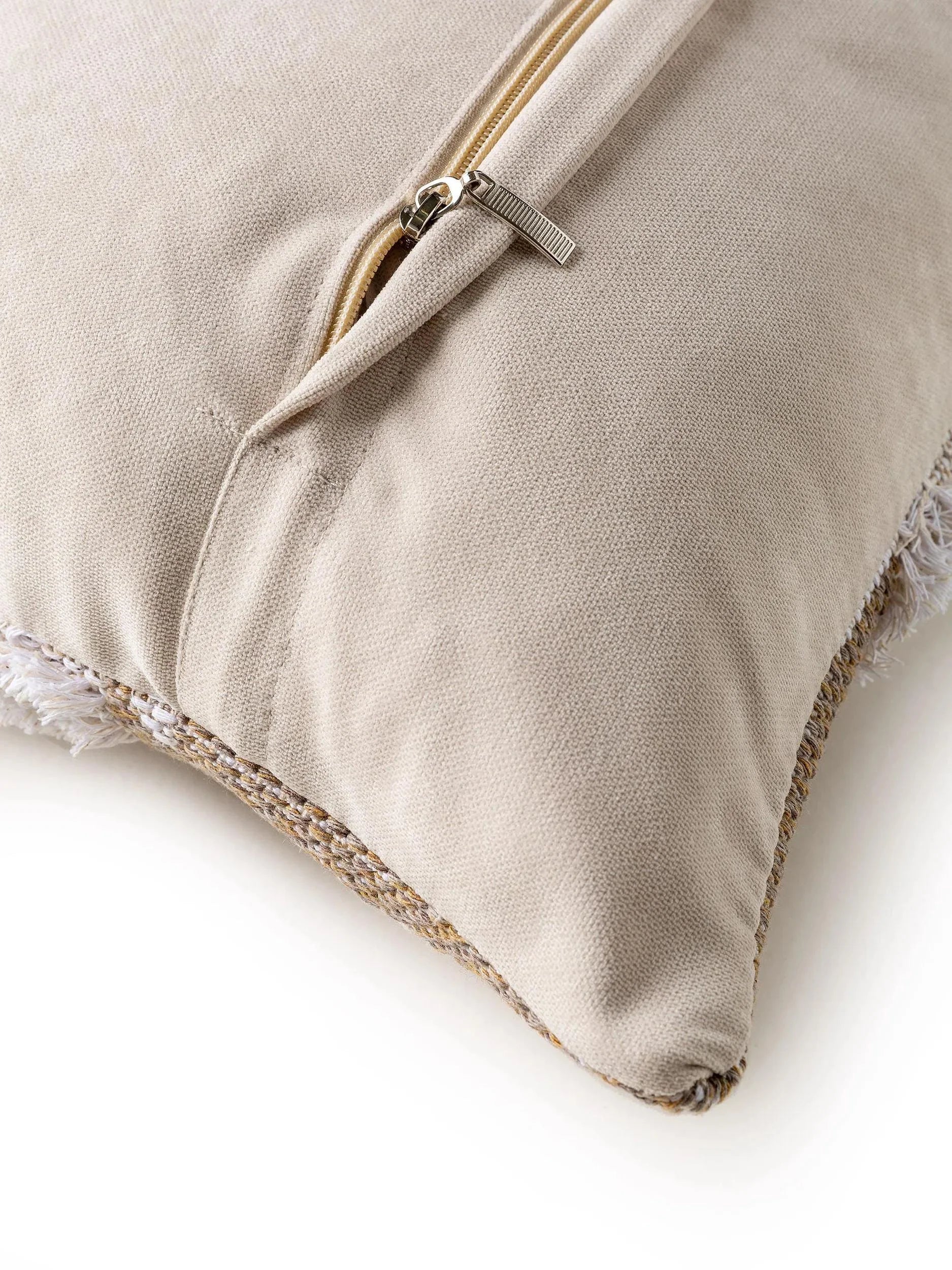 Față de pernă Bodo Cream/Taupe 