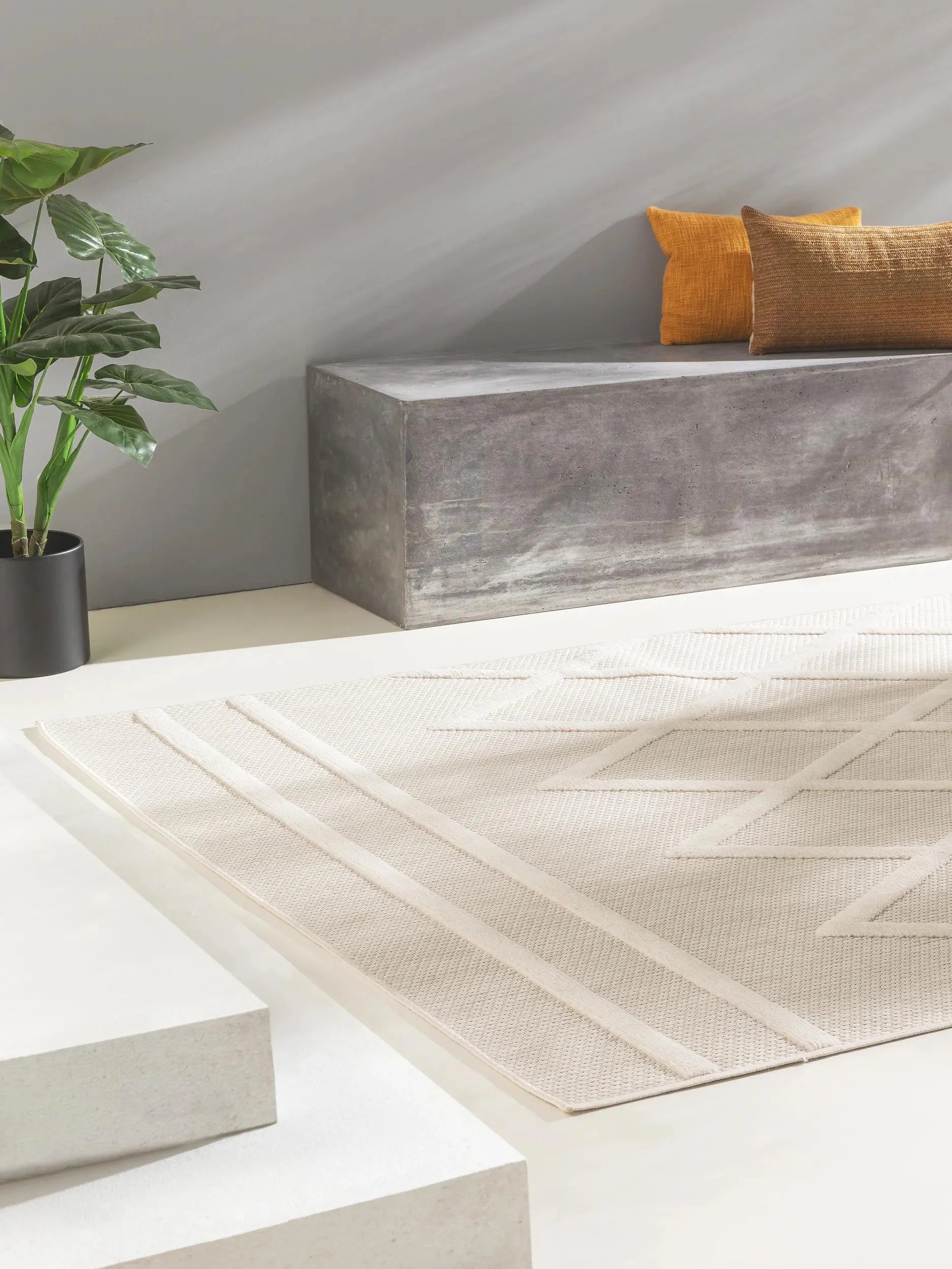 Covor interior/exterior Bonte Cream 