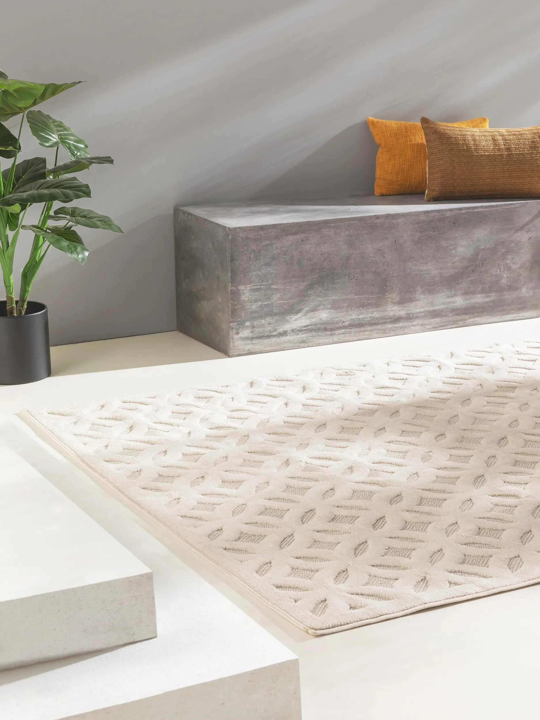 Covor interior/exterior Bonte Cream 