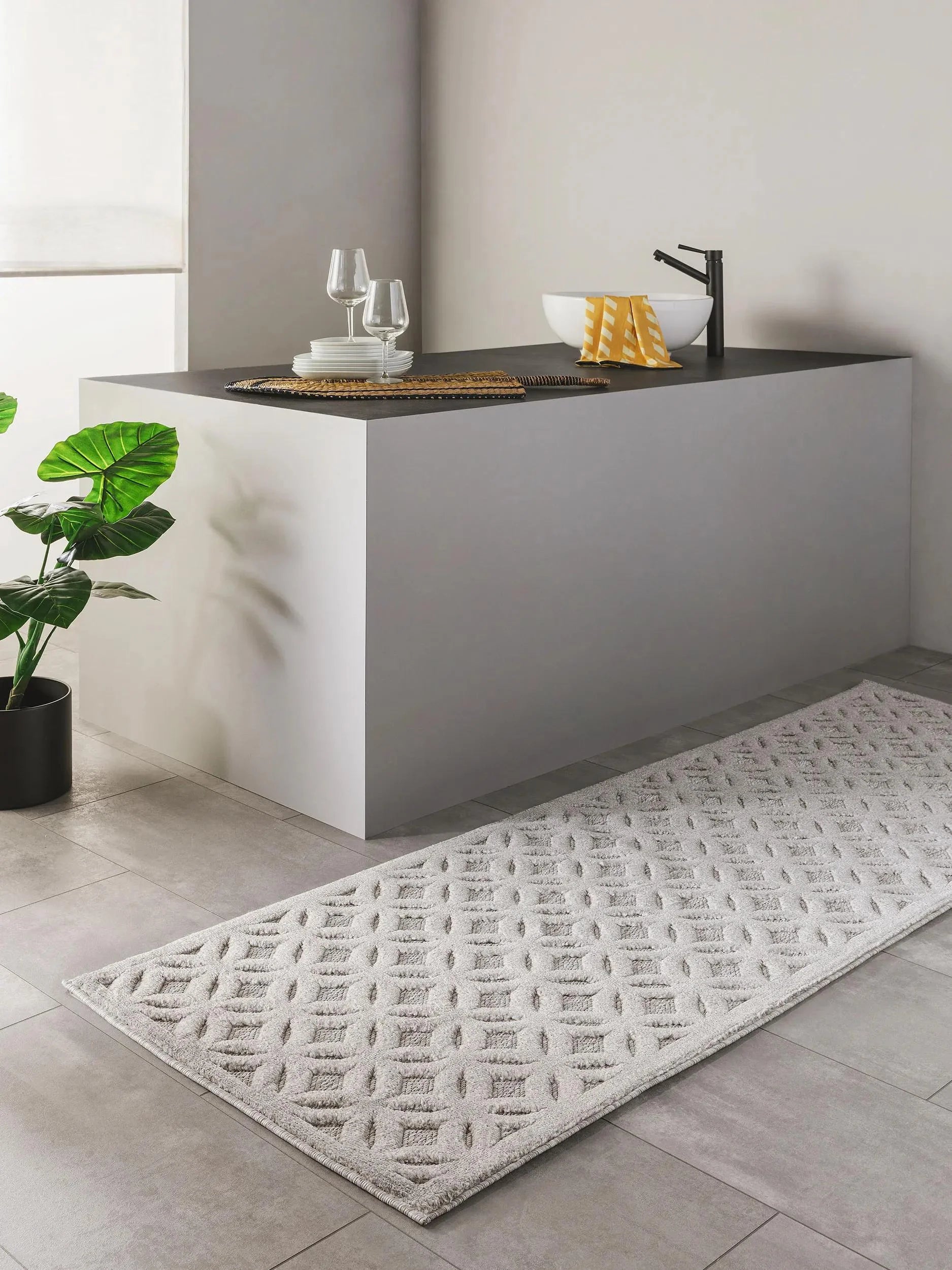 Covor interior/exterior Bonte Light Grey 