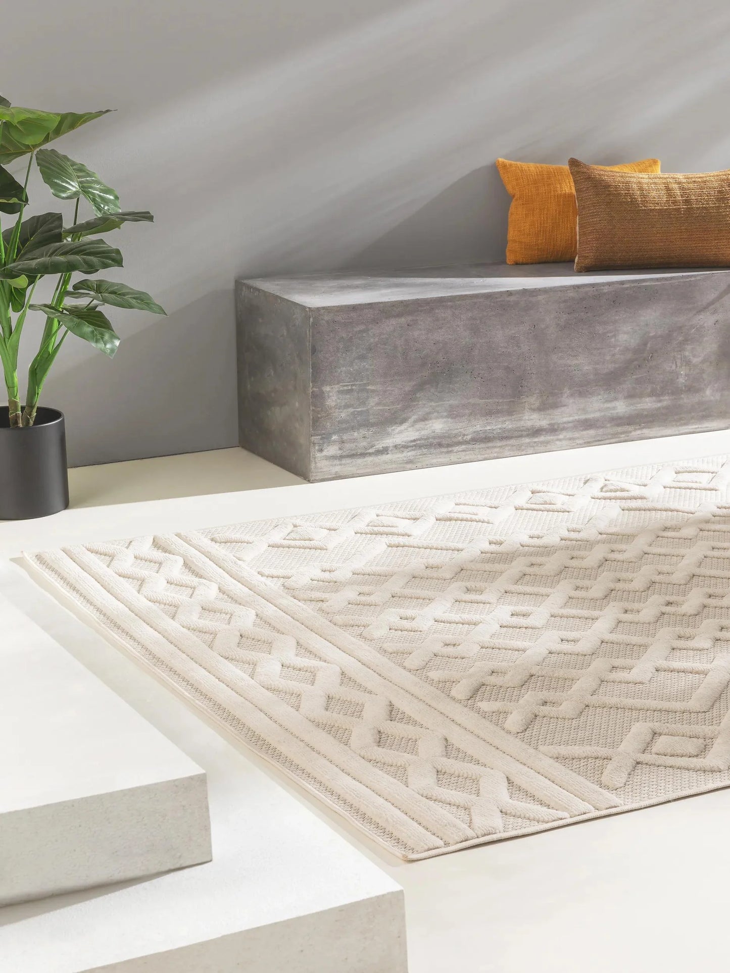 Covor interior/exterior Bonte Cream 