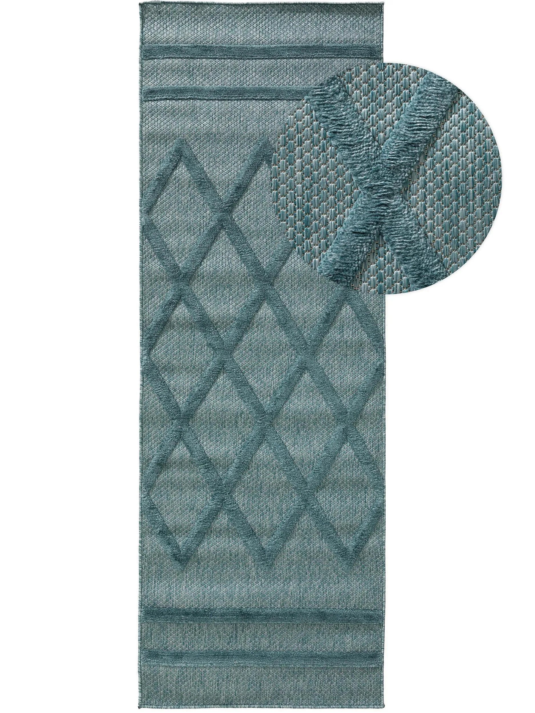 Covor interior/exterior Bonte Turquoise 