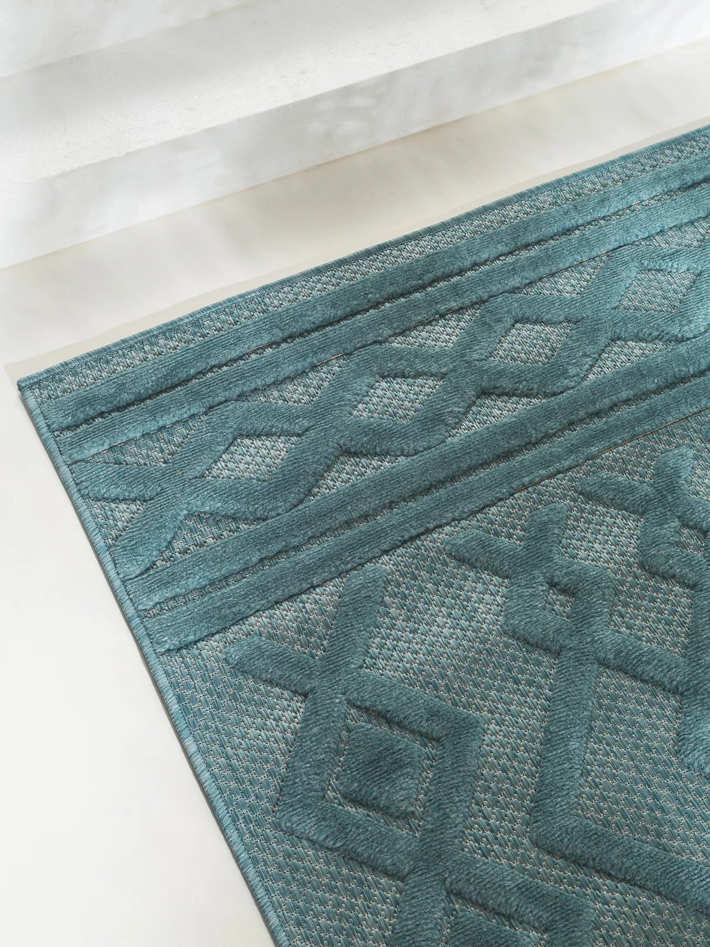 Covor interior/exterior Bonte Turquoise 