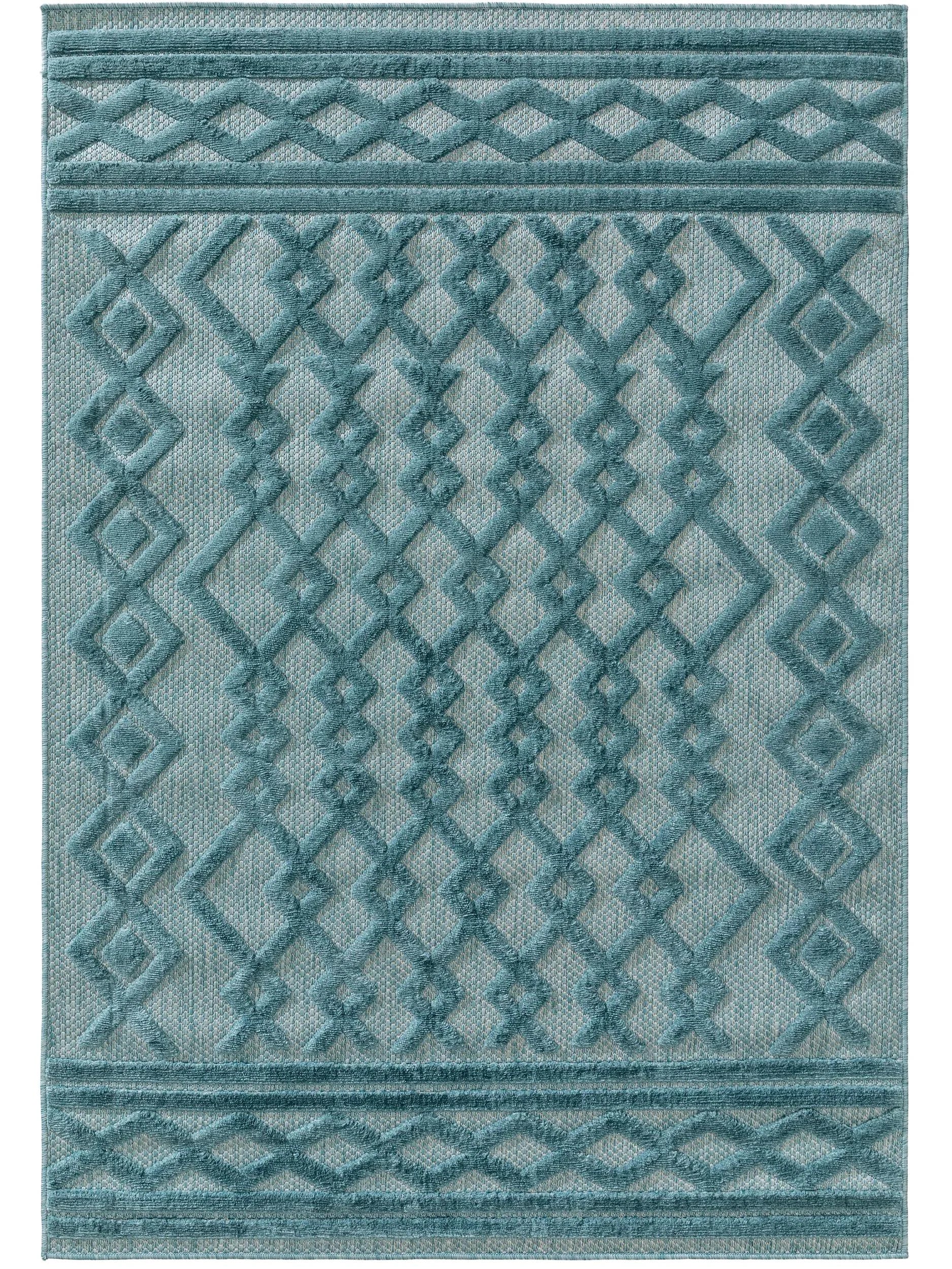 Covor interior/exterior Bonte Turquoise 