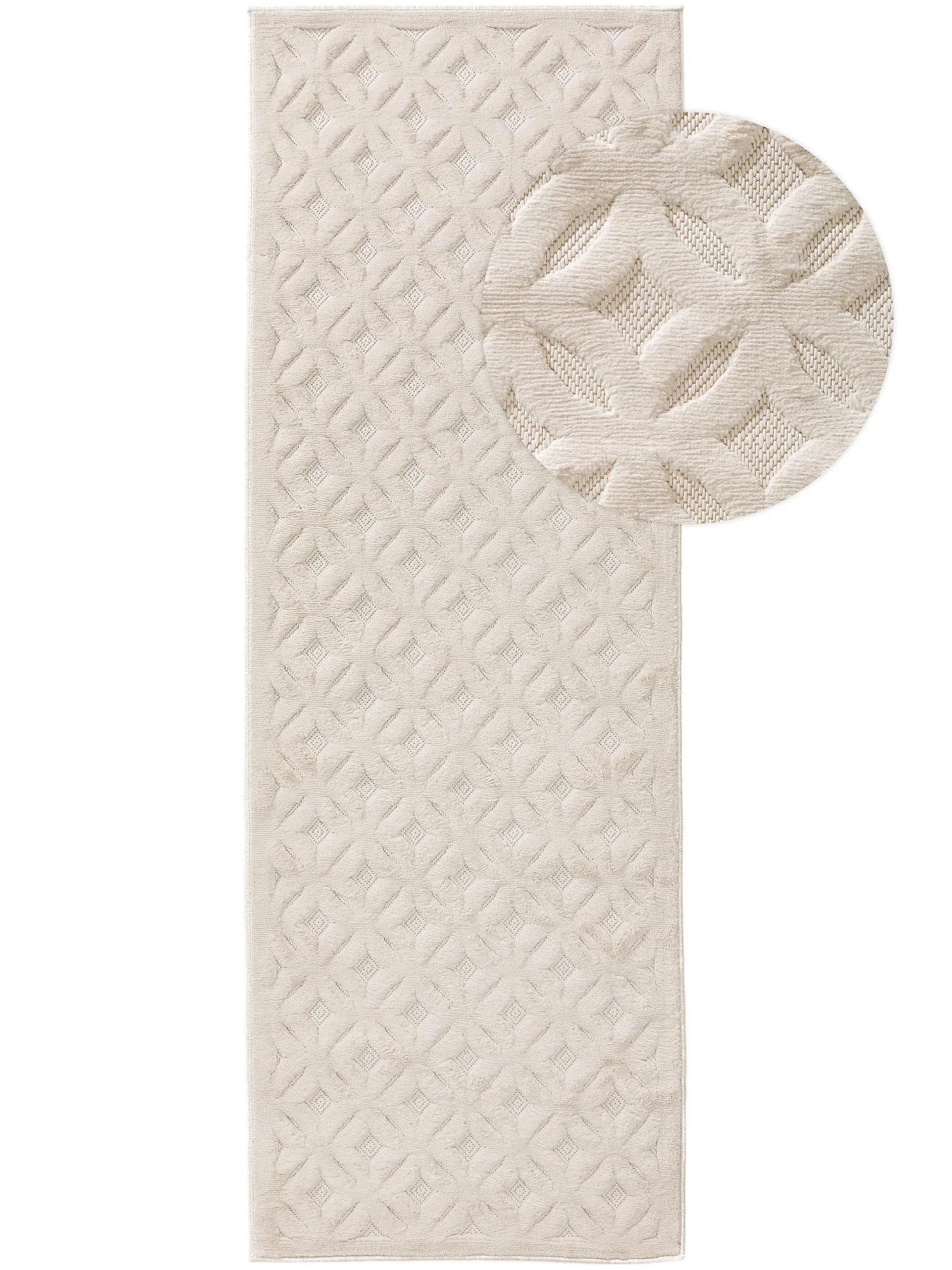 Covoraș îngust/preș - interior/exterior Bonte Cream 