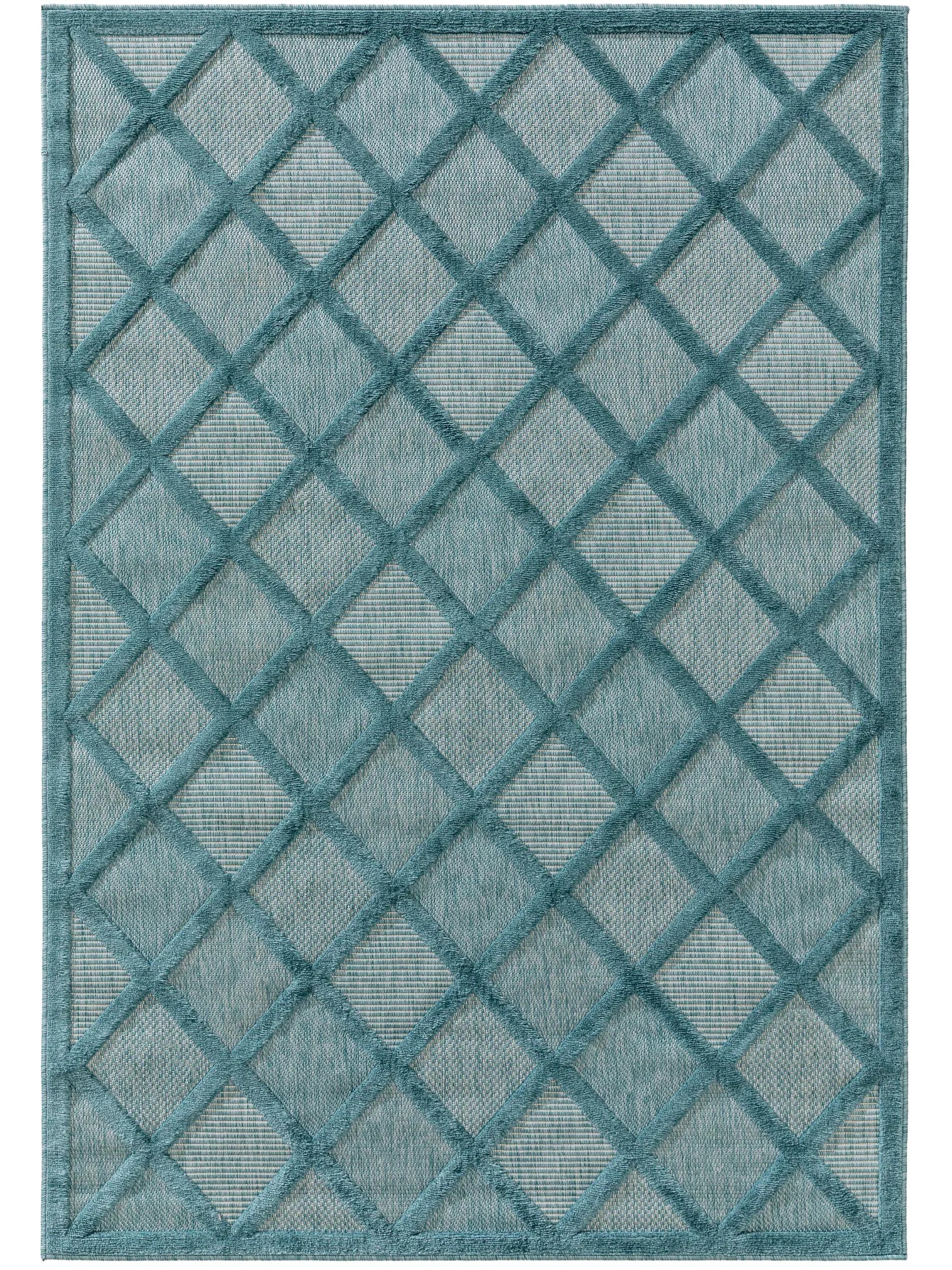 Covor interior/exterior Bonte Turquoise 