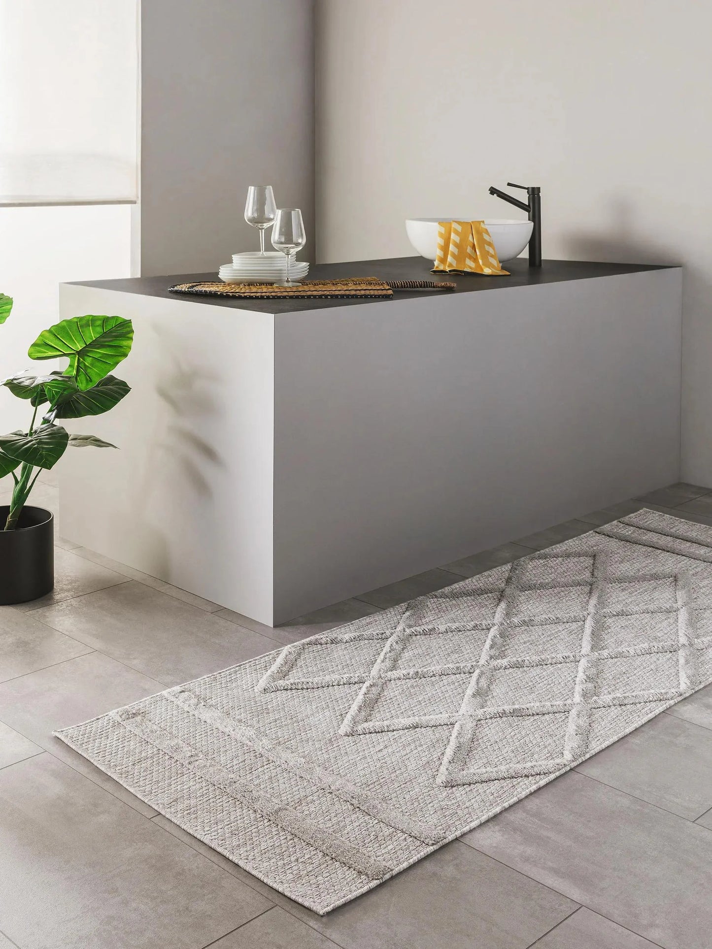 Covor interior/exterior Bonte Light Grey